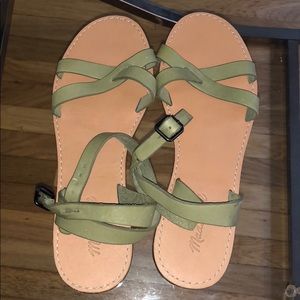 Madewell boardwalk sandals size 9
